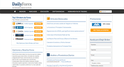 Desktop Screenshot of es.dailyforex.com