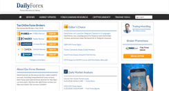 Desktop Screenshot of dailyforex.com